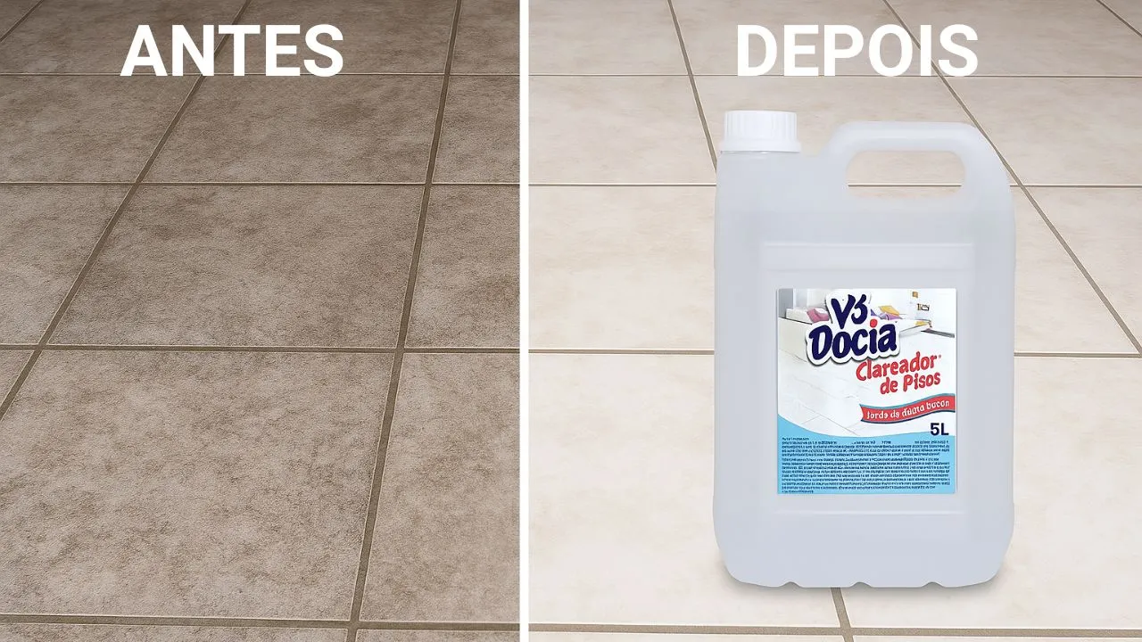 COMO USAR O CLAREADOR DE PISOS VÓ DOCIA?