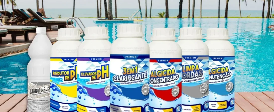 CONHEÇA NOSSOS PRODUTOS PARA TRATAMENTO DE PISCINA VÓ DOCIA.
