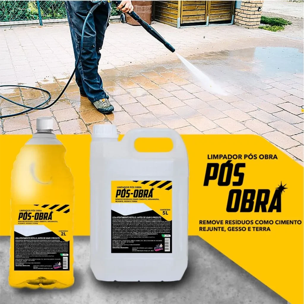 melhor produto de limpeza pos obra