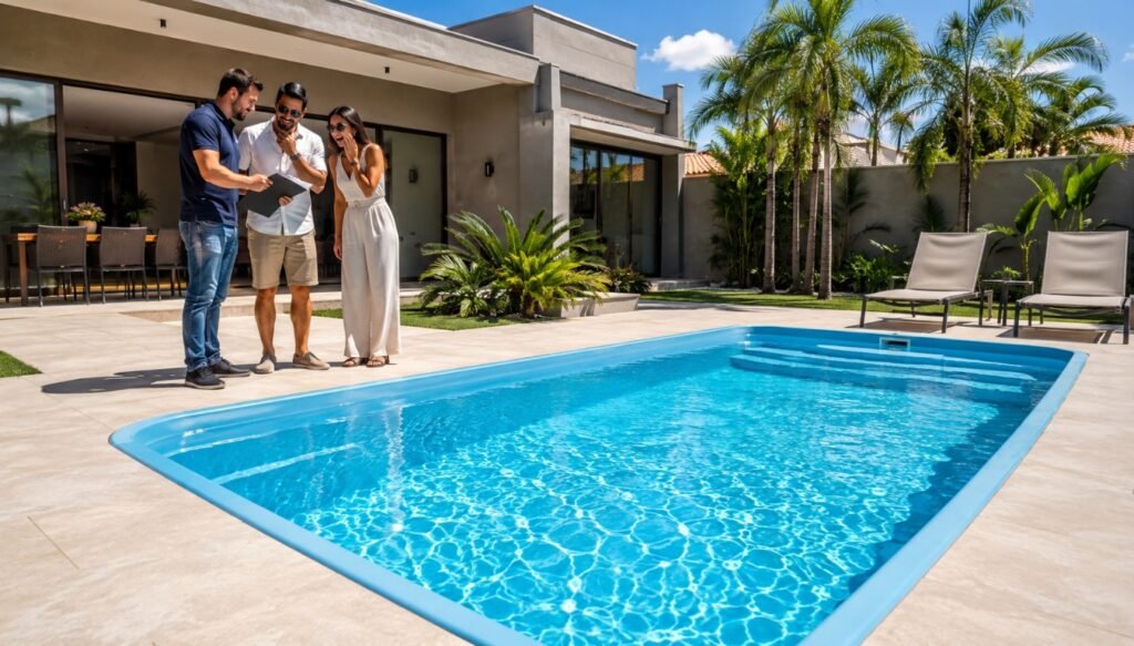 Preço de Piscina de Fibra 8×4 Instalada: Valores Reais e Tudo Que Você Precisa Saber em 2025