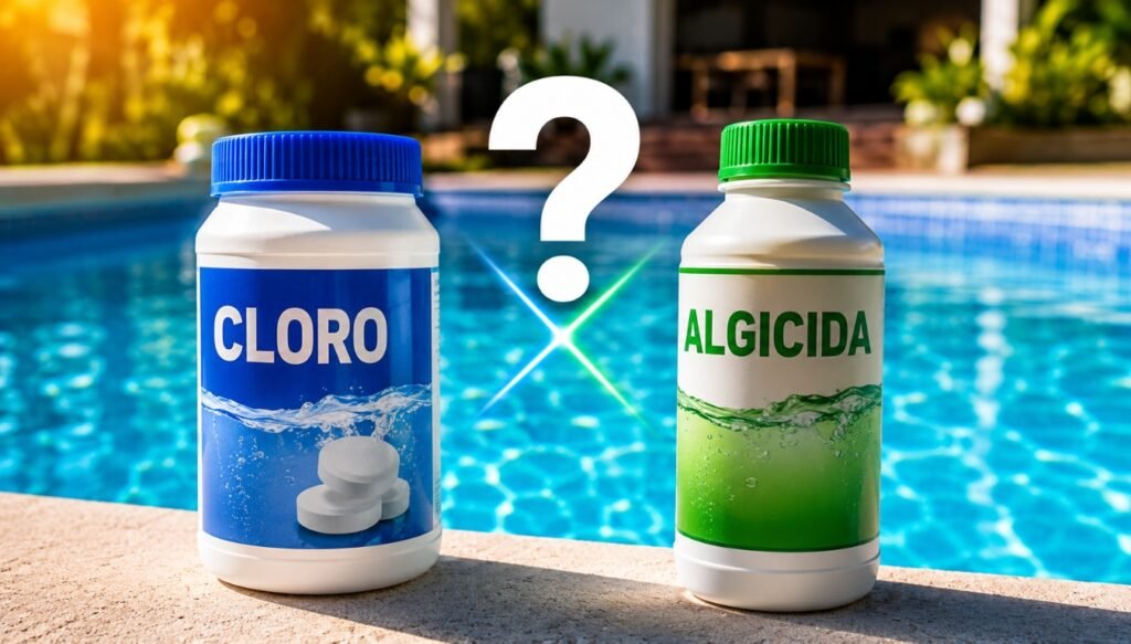 O Cloro Realmente Anula o Algicida Se Usados Juntos? A Verdade Que Ninguém Te Contou